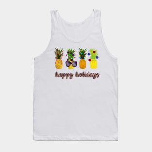 Pineapple Christmas All Tank Top